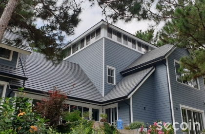 Ngói phẳng kiểu Pháp